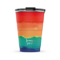 16oz Ombre Insulated Stackable Tumbler - Sunset By Pirani Life