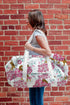Opal in Pink Quilted Duffle Bag By Ida Mae