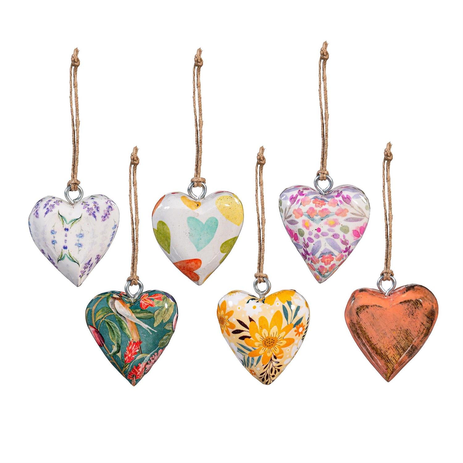 Heart Wood Hanging Decor