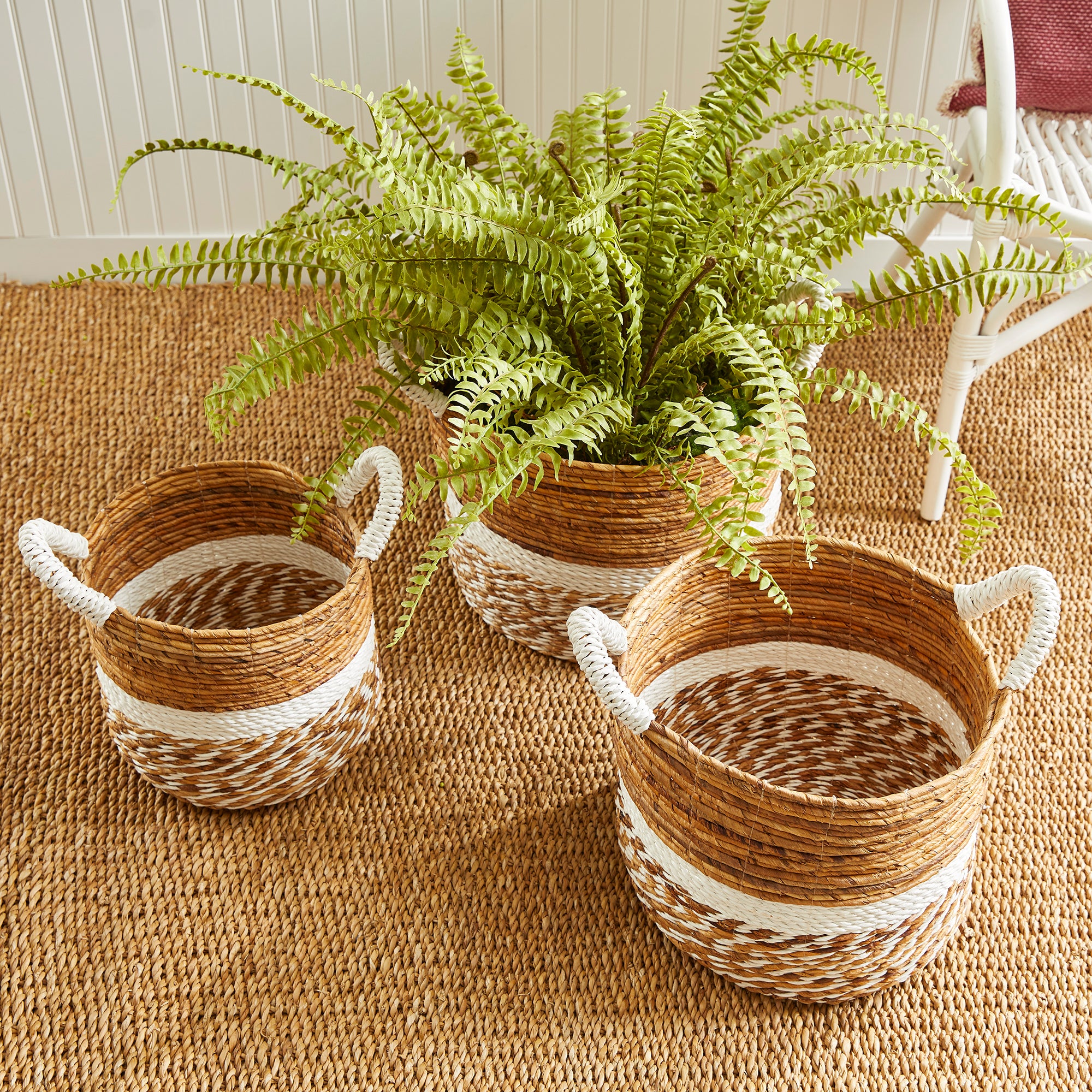 KEY LARGO ROUND BASKETS, SET OF 3 - view 5