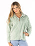 Simply Southern Elsie Fleece Zip-Up Jacket - Harbor by Simply Southern
