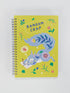 Random Crap 6x8 Spiral Notebook by Blue Q
