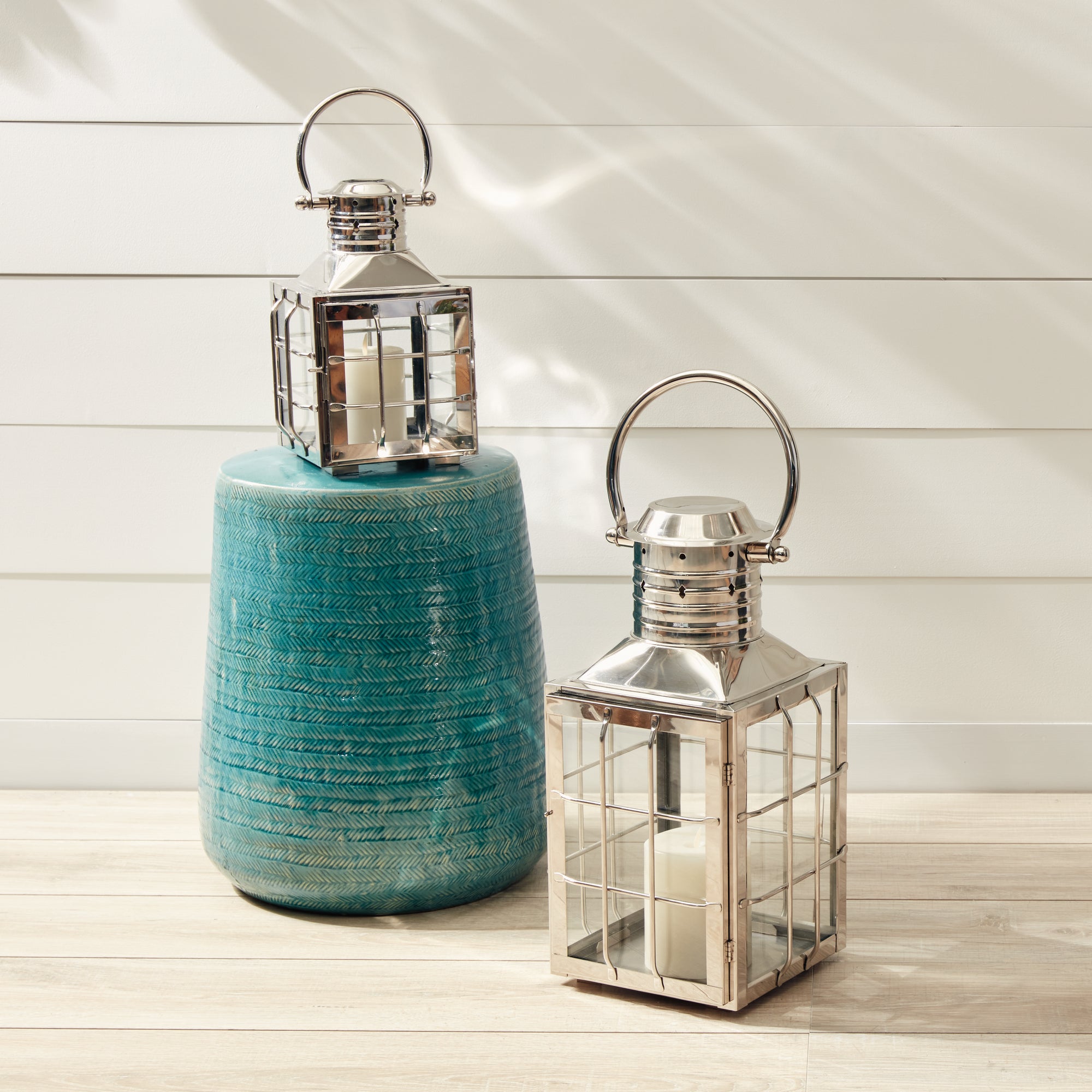 Nantucket Outdoor Lantern 17.5" - View 6