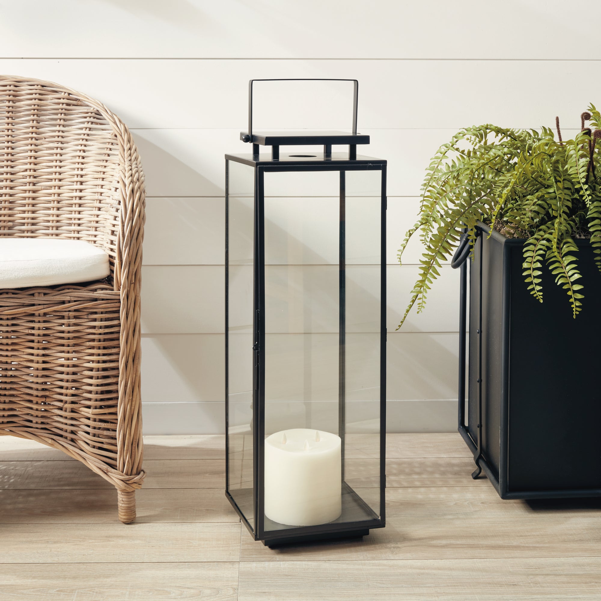 Alden Outdoor Lantern Large - View 2