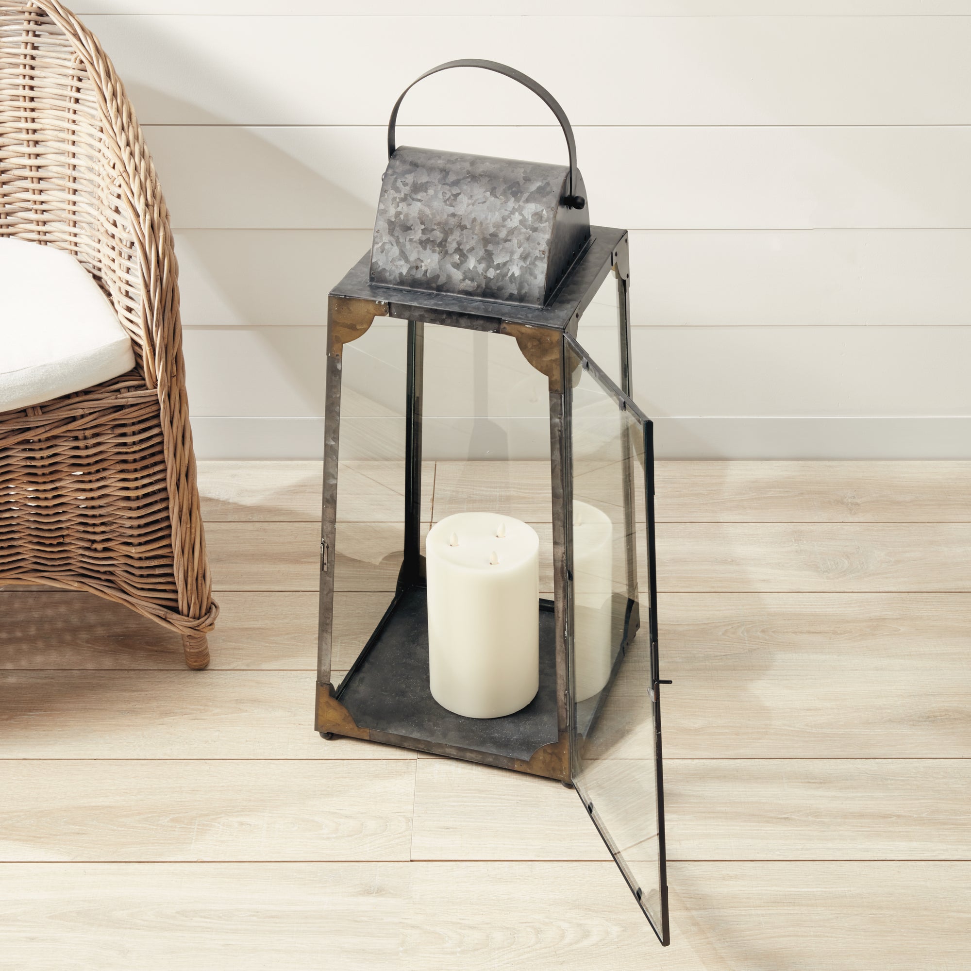 Madera Outdoor Lantern Large - View 5
