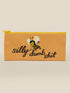 Silly Dumb Shit Pencil Case by Blue Q