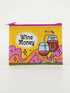 Wine Money Coin Purse by Blue Q