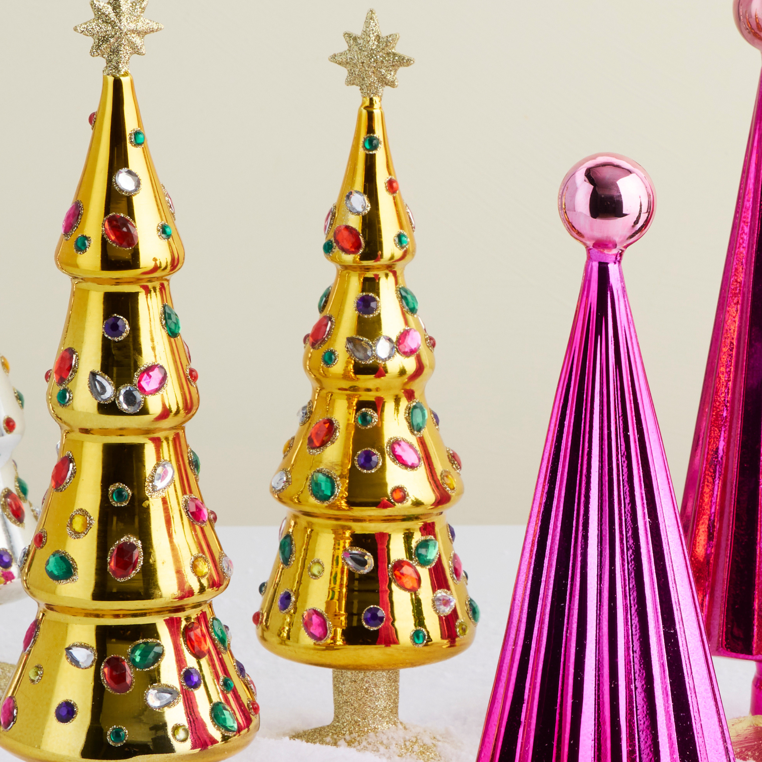 Gold Grand Jewel Glass Tree, Small - view 2