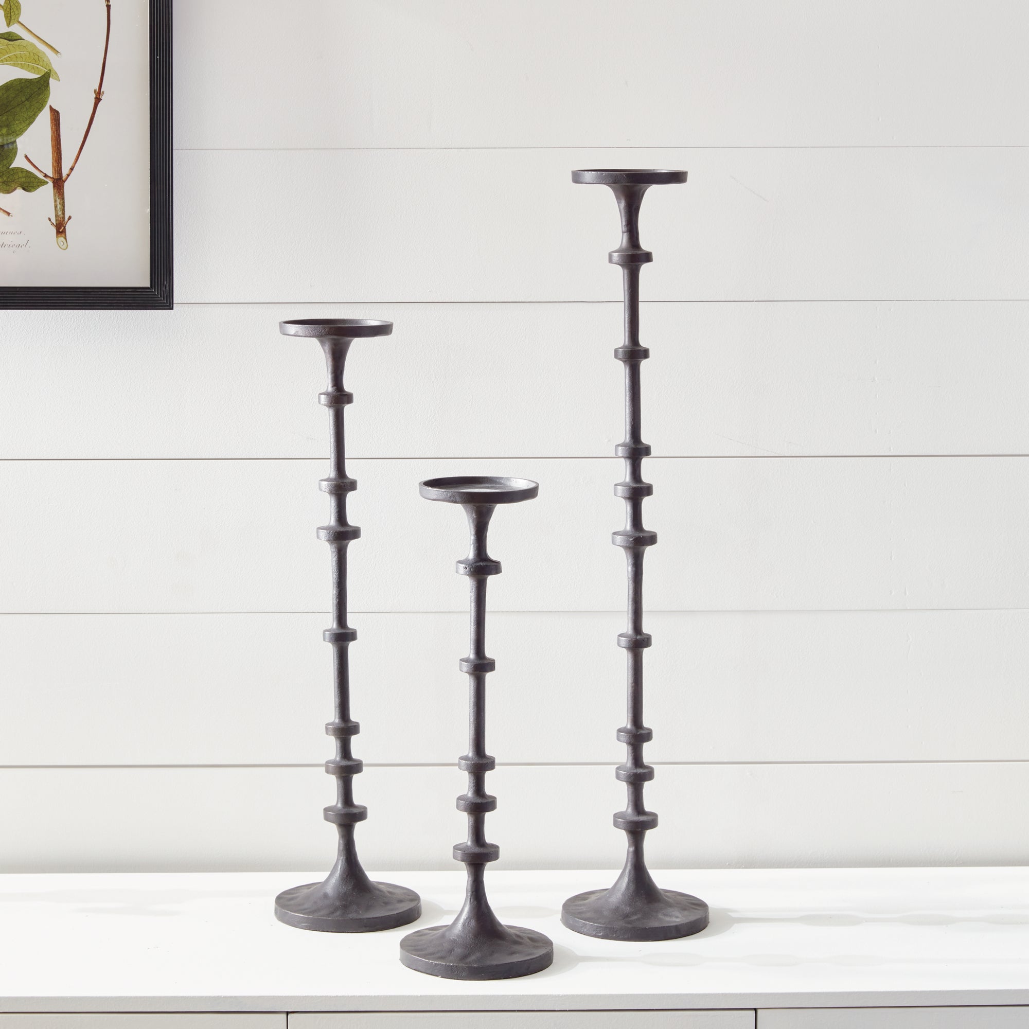 Abacus Candle Stands, Set Of 3 - View 3