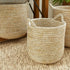 RIVERGRASS ROUND BASKETS WITH HANDLES, SET OF 3 - view 6