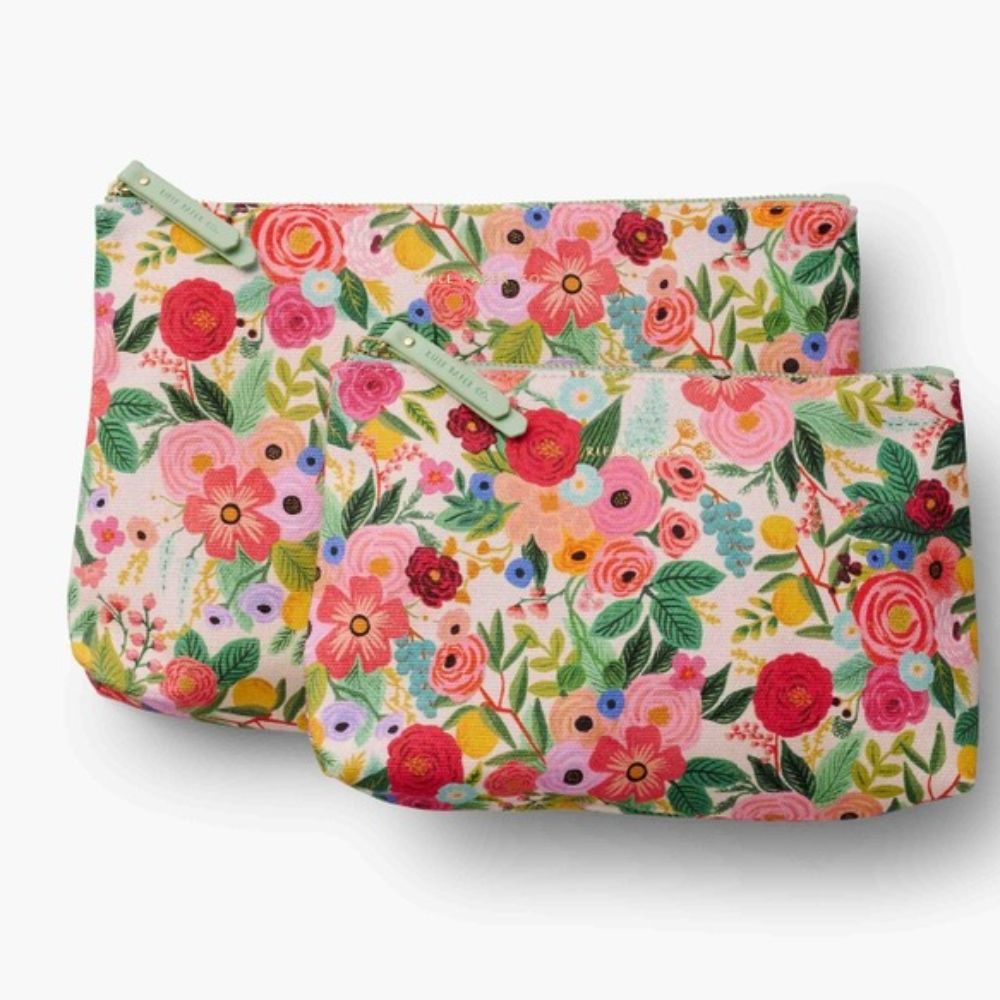 Garden Party Zipper Pouch by Rifle Paper Co