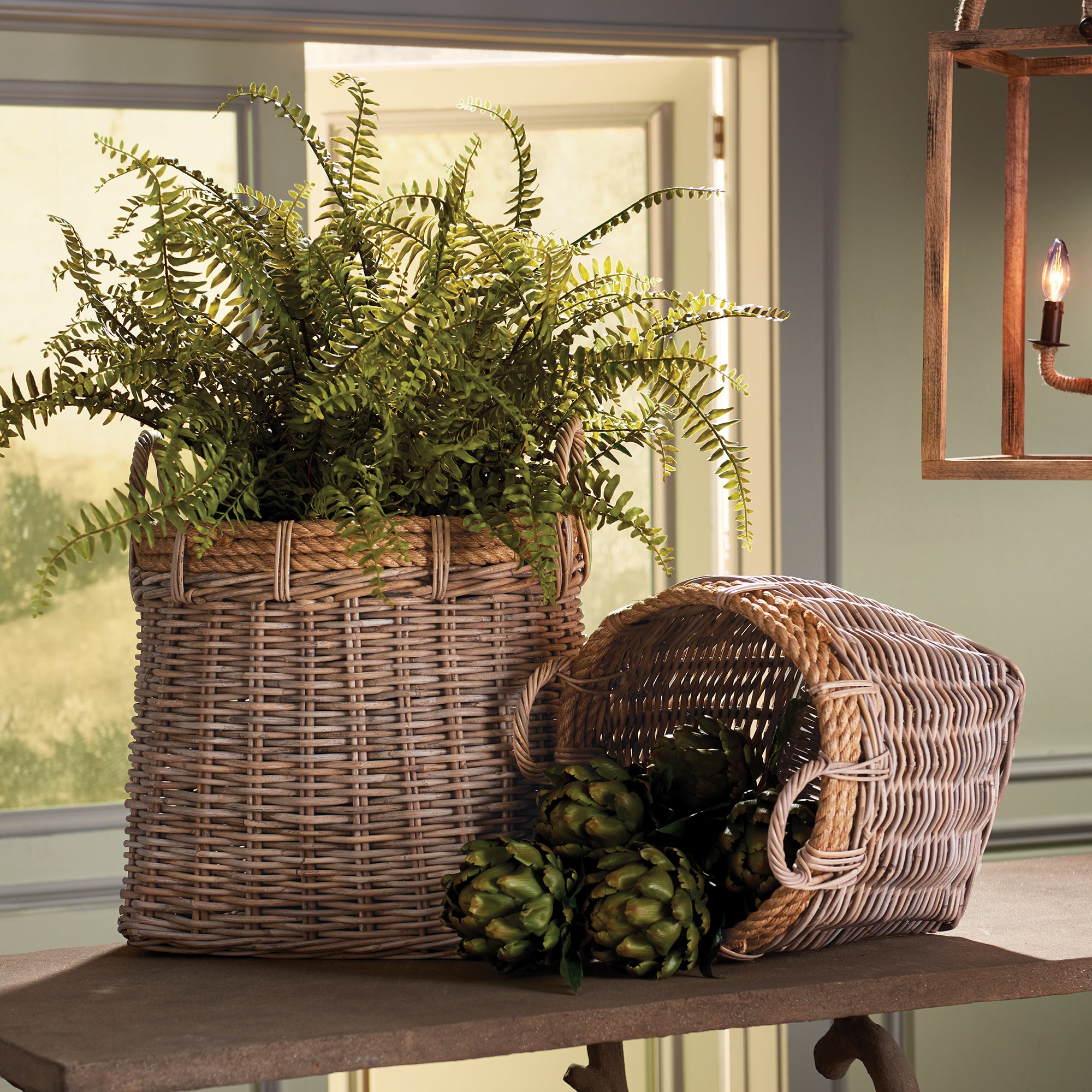 Sonoma Harvest Baskets, Set Of 2 - View 2