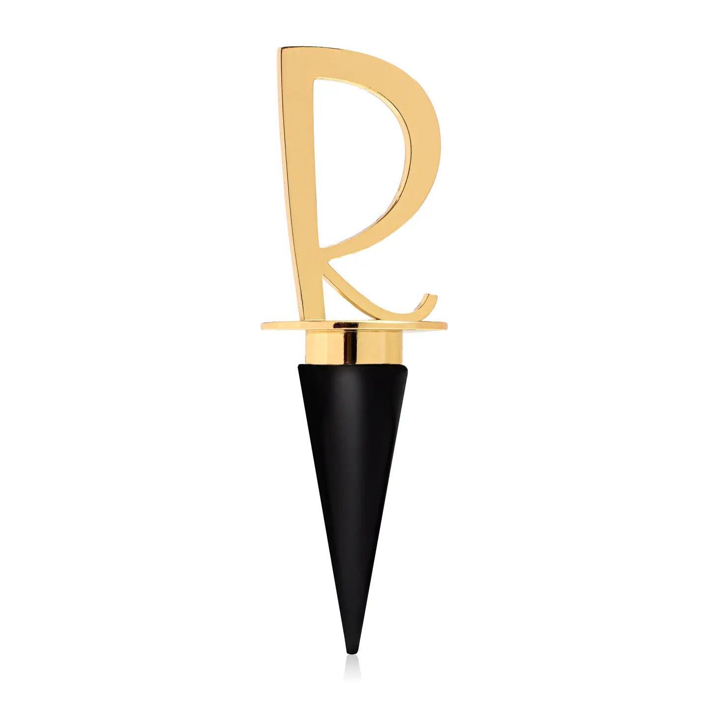 Gold Monogram Wine Stopper