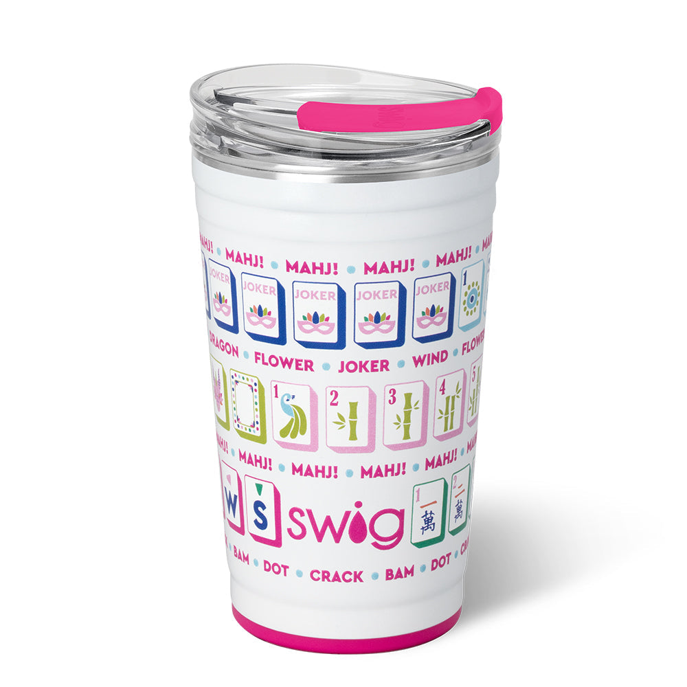 Swig Mahjong Tiles Party Cup 24oz - view 1 of 2