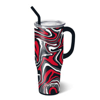 SWIG 40oz Fanzone Black + Red Mega Mug