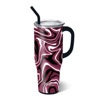 SWIG 40oz Fanzone Maroon + Black Mega Mug