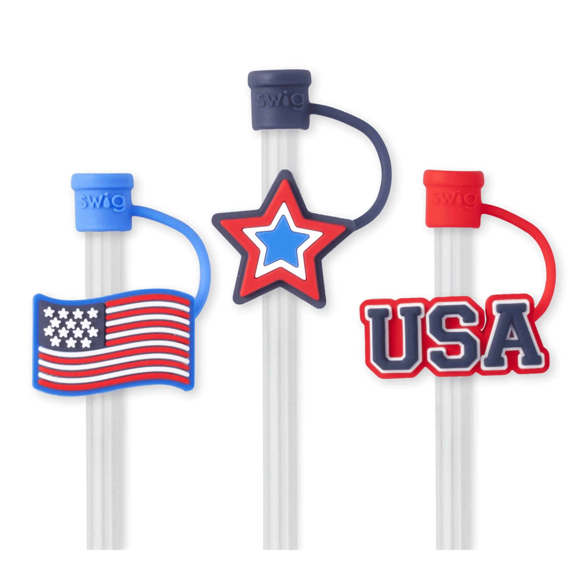 Swig Oh My Stars Straw Topper Set
