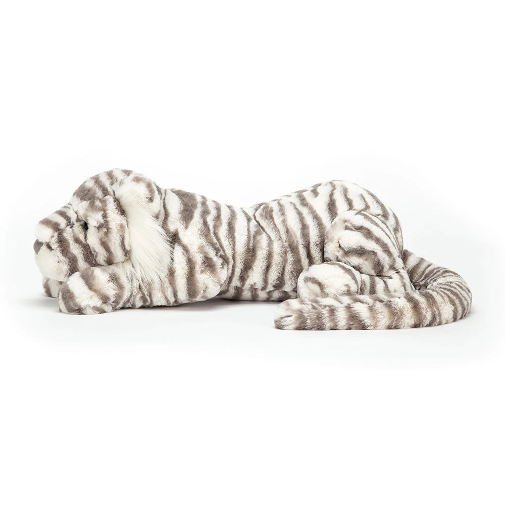 Sacha Snow Tiger Big By Jellycat