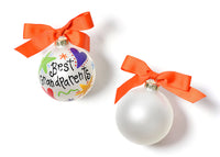 Coton Colors Best Grandparents Glass Ornament
