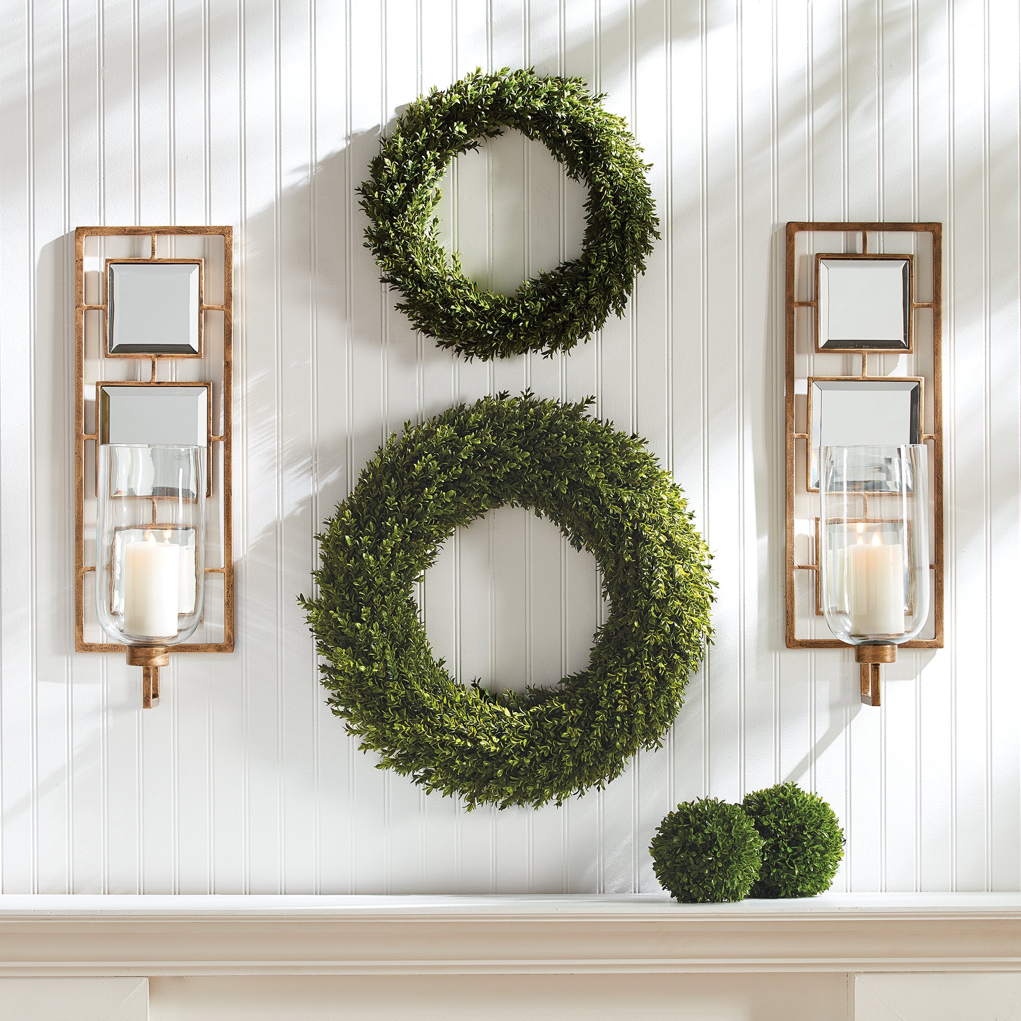 BARCLAY BUTERA WILSHIRE WALL CANDLE SCONCE - view 2