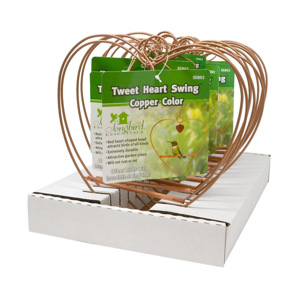 Hummingbird Swing Heart