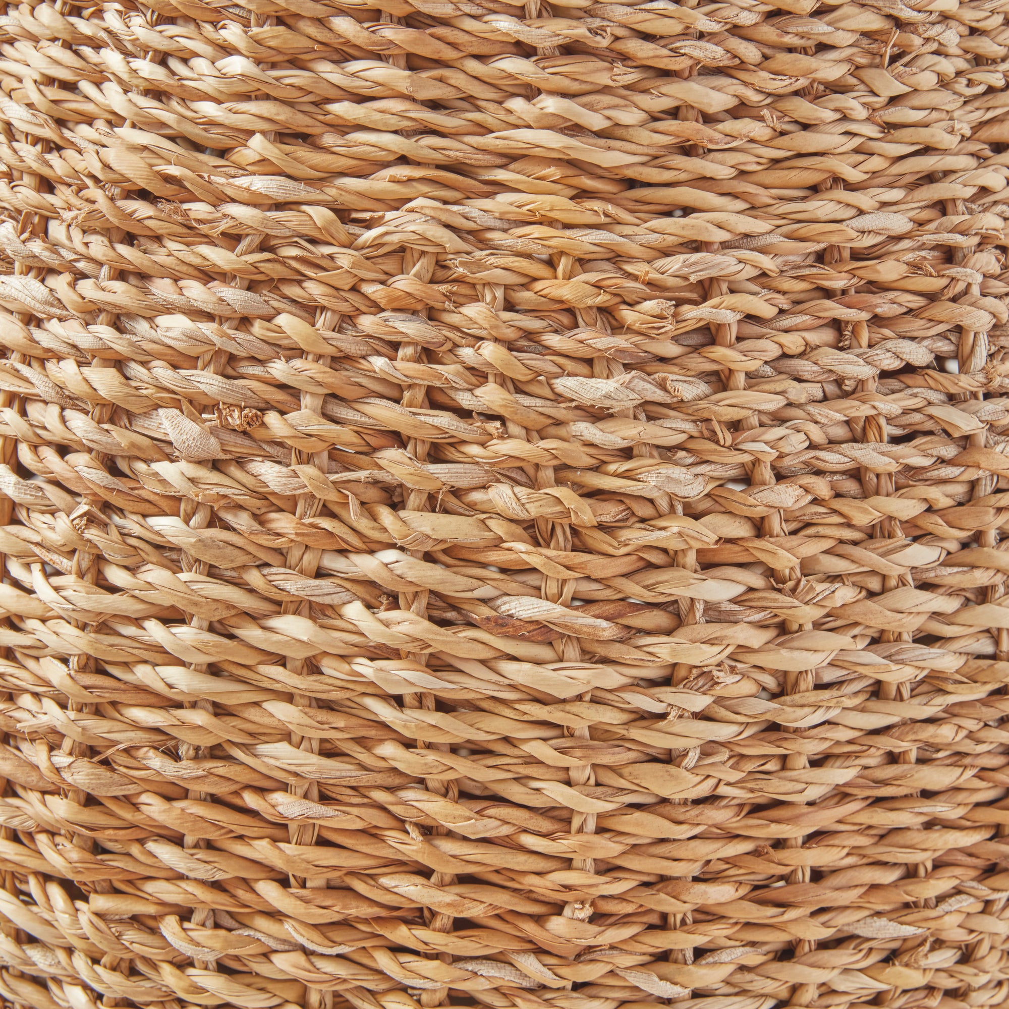 Seagrass Hourglass Pouf - View 4