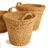 SEAGRASS TAPERED BASKETS WITH HANDLES, SET OF 3 - view 4