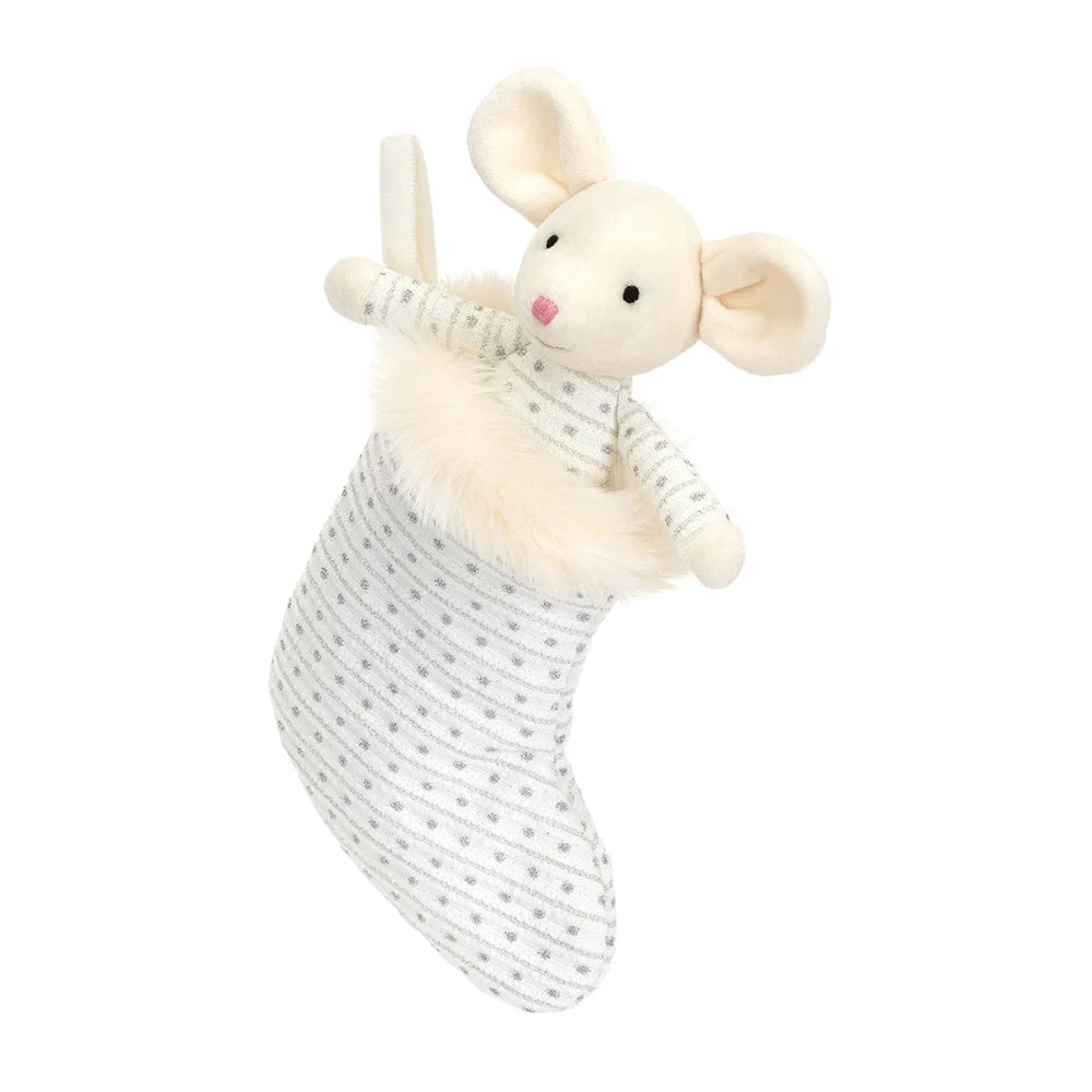 Shimmer Stocking Mouse By Jellycat - A. Dodson's