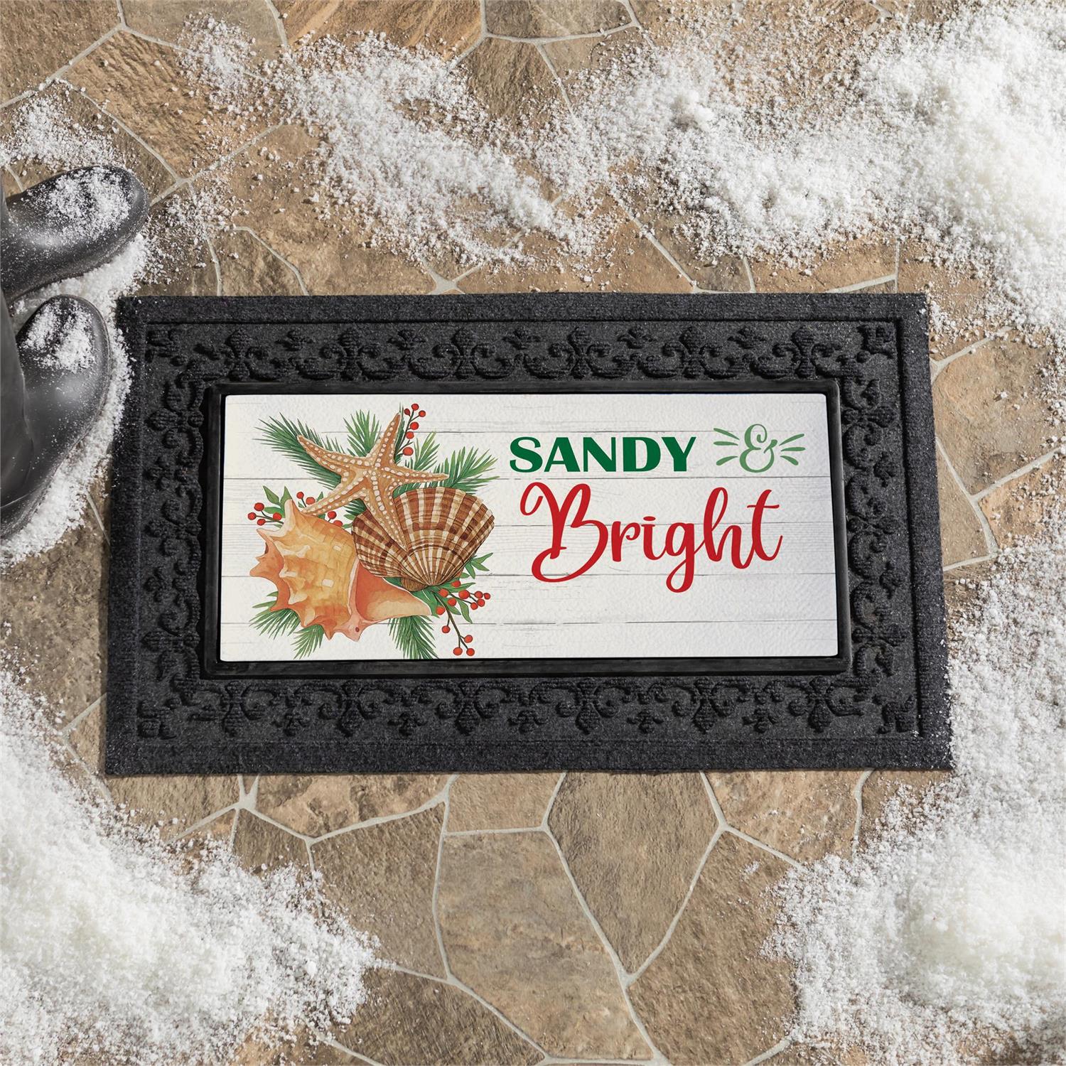 Sandy & Bright Coastal Shells Sassafras Switch Mat