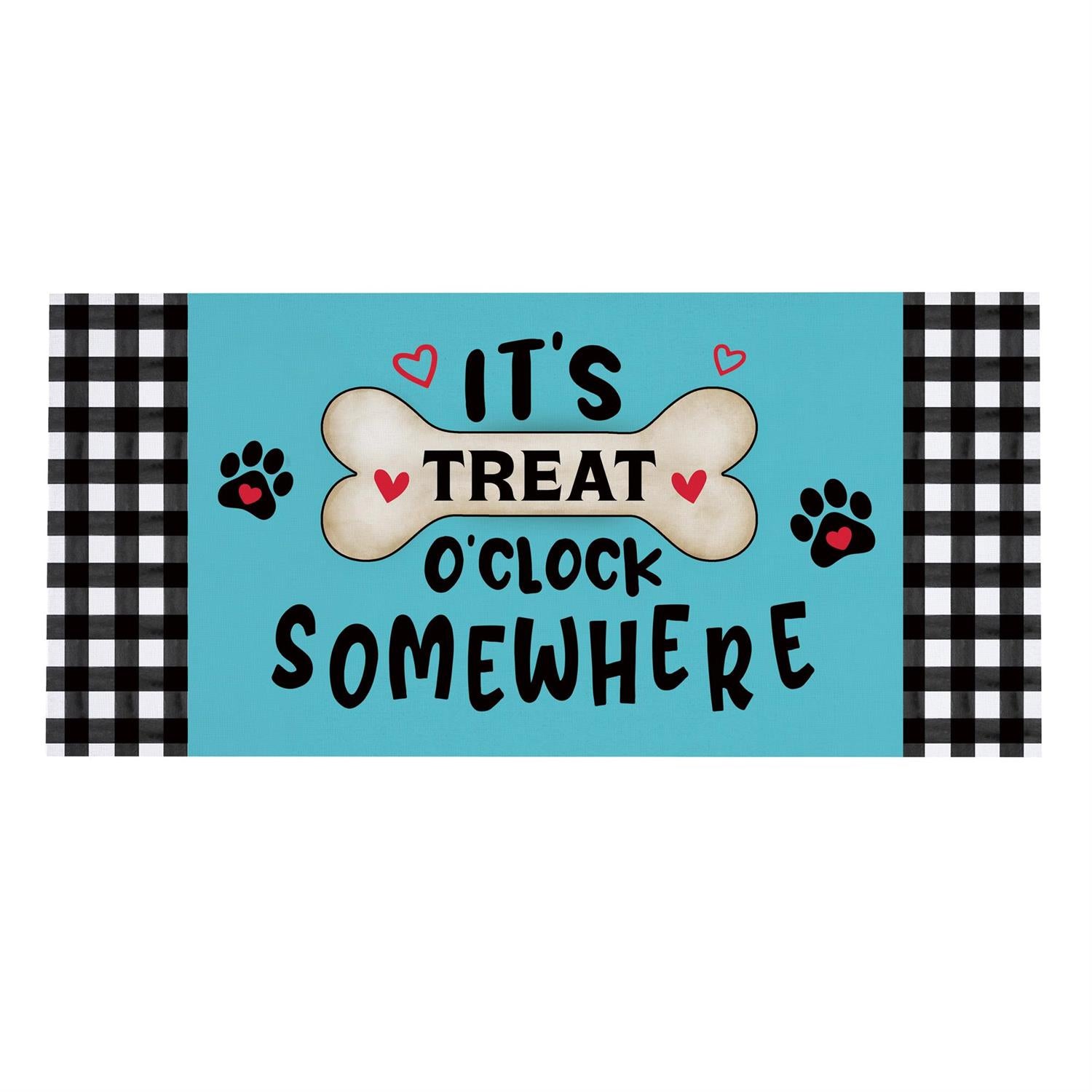It's Treat O'Clock Sassafras Switch Mat by Evergreen