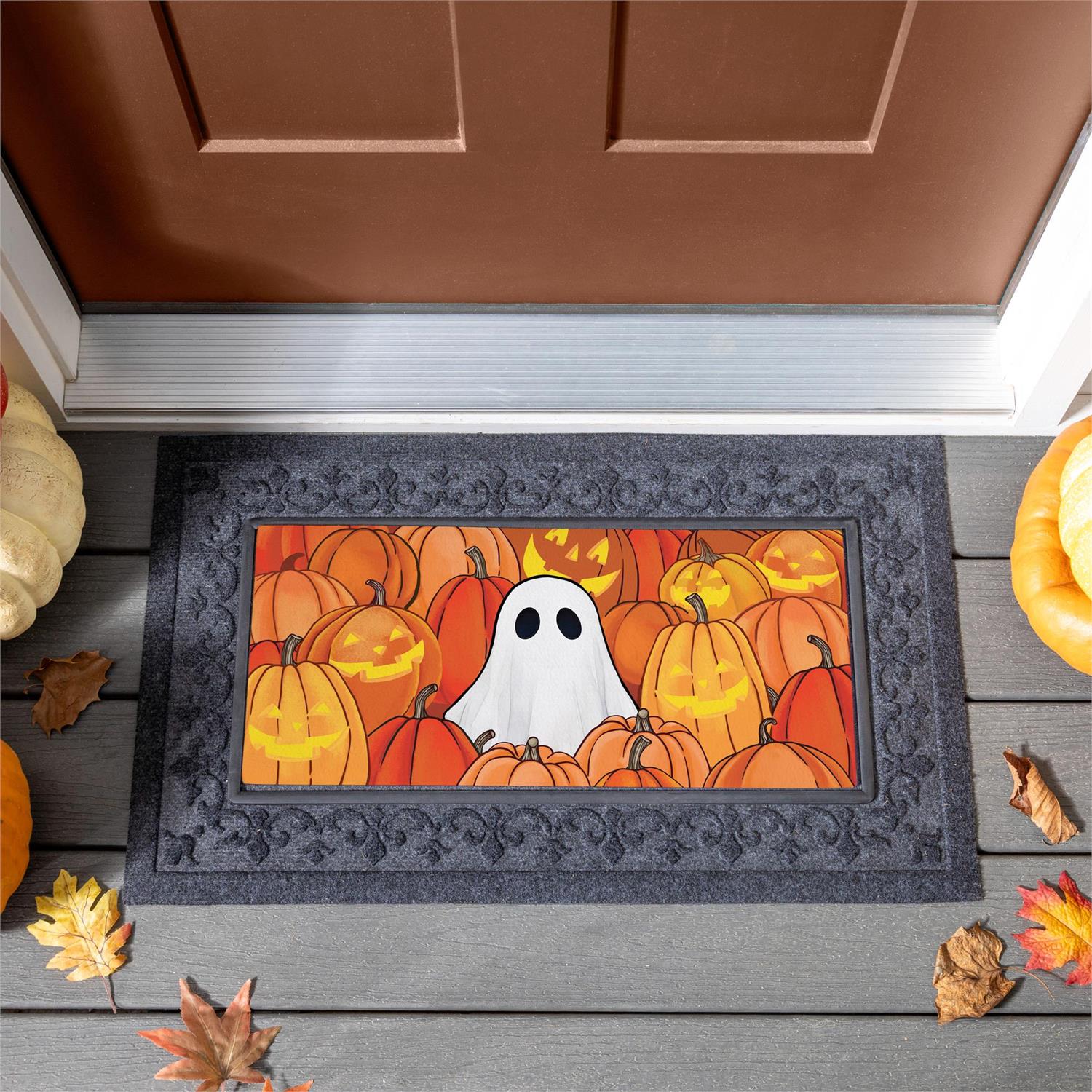 Evergreen Pumpkin Patch Ghost Sassafras Switch Mat
