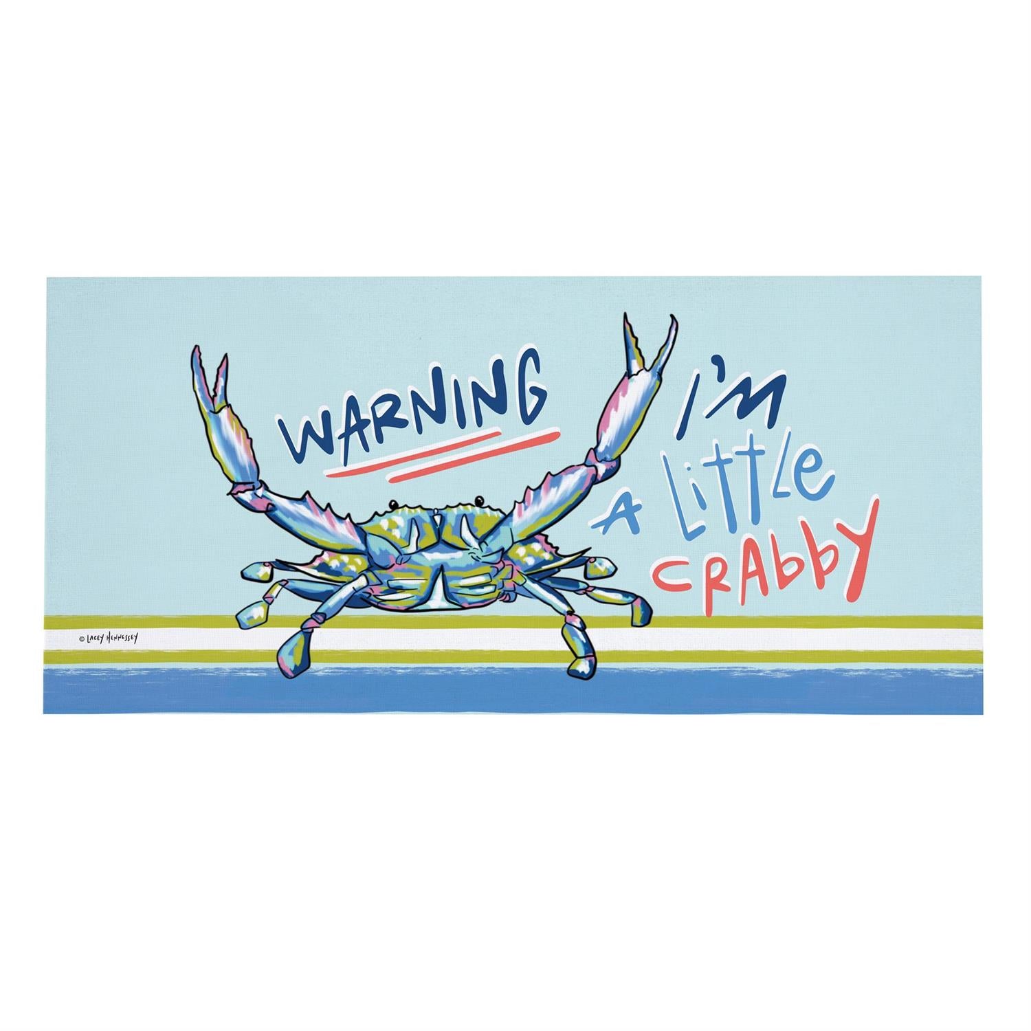 Coastal Crab Sassafras Switch Mat by Evergreen