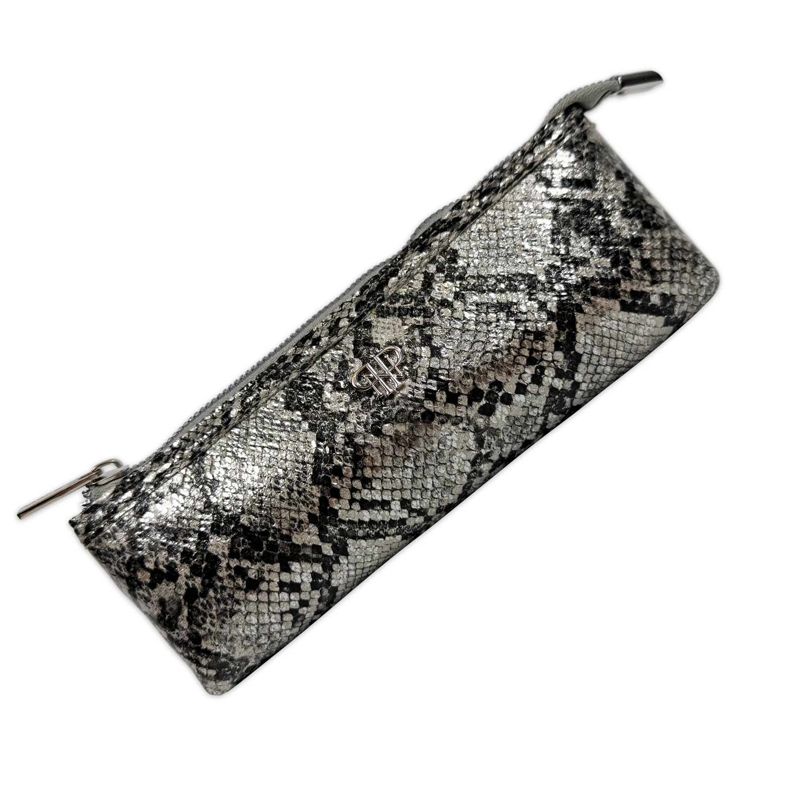 PurseN Sleek Stash Go-To Case - Silver Python - A. Dodson's