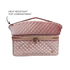 PurseN Stylist Travel Bag - Blush Velvet Quilted - A. Dodson's