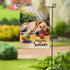 Dog Days Of Summer Suede Garden Flag by Evergreen - view 3
