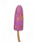 Art Glass Mushroom Garden Stake - A. Dodson's