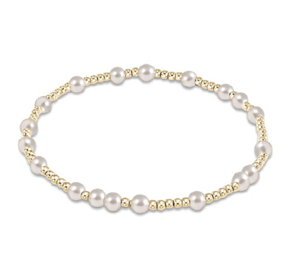 hope unwritten 4mm bead bracelet - pearl by enewton - A. Dodson's