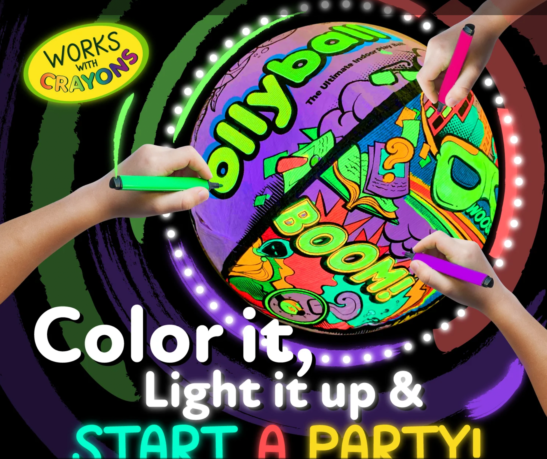 Ollyball GLOW Party! - A. Dodson's