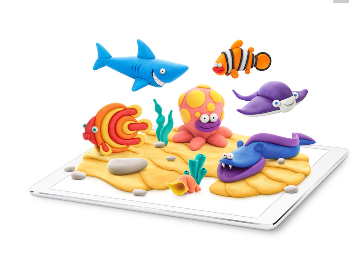 Hey Clay - Ocean Creatures by Fat Brain Toys - A. Dodson's
