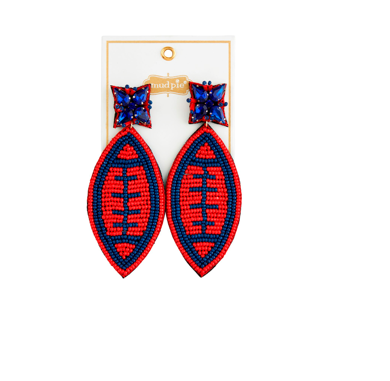 FOOTBALL GAMEDAY EARRINGS - BY MUD PIE - A. Dodson's