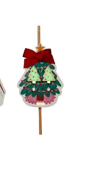 GLOW-IN-THE-DARK HOLIDAY EARRING SET BY MUD PIE - A. Dodson's