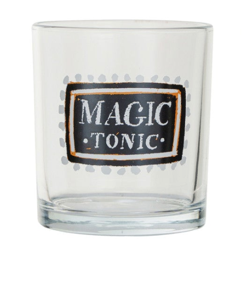 Halloween Sayings, 4 Styles 10 oz. Hiball Drinking Glass w/ Gold Rim - A. Dodson's
