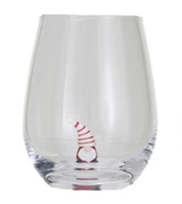 Christmas Stemless Wine Glasses - A. Dodson's