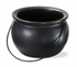Black Cauldron Bowl with Handle