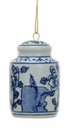 Stoneware Ginger Jar Ornament, Blue & White, 6 Styles