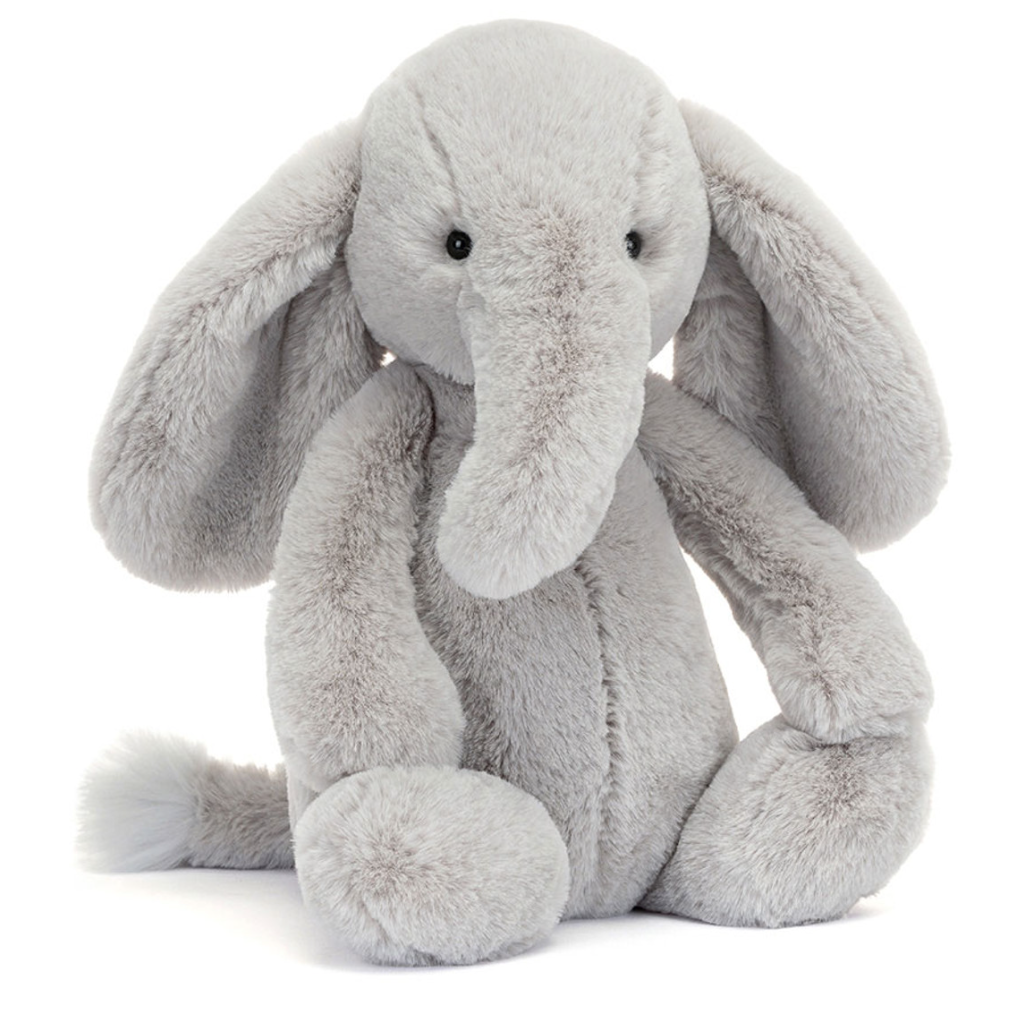 Original Bashful Luxe Elephant Thuddeus by Jellycat