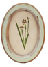 Wood Framed Glass Wall Décor with Flower, 9 Styles