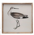 Wood Framed Glass Wall Décor with Bird Images, 6 styles
