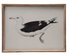 Wood Framed Glass Wall Décor with Bird Images, 6 styles