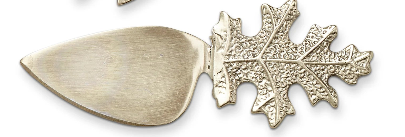 Leaf Cheese Utensils
